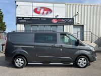 used Ford Transit Custom 2.2 290 LIMITED LR DCB 124 BHP (6 SEATER)