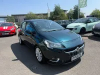 Used Vauxhall Corsa 90 HP (66 kW) 2015 Green Hatchback