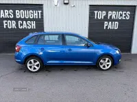Usado Skoda Rapid SE 95 HP (69 kW) 2019 Azul Citadino