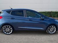 Used Ford Fiesta Vignale 125 HP (91 kW) 2020 Blue Hatchback