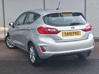 Used Ford Fiesta Zetec 85 HP (62 kW) 2018 Silver Hatchback