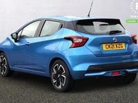 Used Nissan Micra Acenta 92 HP (67 kW) 2021 Blue Hatchback