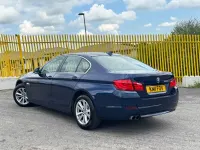 Begagnad BMW 520 Impressive 2011 Blå Sedan