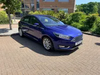 Used Ford Focus Titanium 100 HP (73 kW) 2016 Blue Hatchback