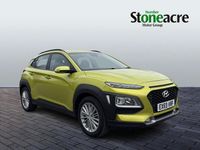Gebraucht Hyundai Kona SE 120 PS (88 kW) 2019 Gelb SUV