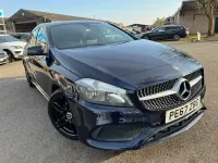 Used Mercedes A180 AMG line 2017 Blue Hatchback