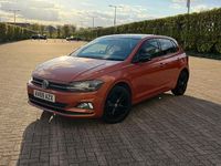 Usado VW Polo SE 95 HP (69 kW) 2019 Laranja Citadino