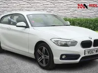 Used BMW 118 Sport Line 136 HP (100 kW) 2018 White Hatchback