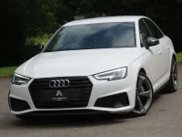 Used Audi A4 Black Edition 190 HP (139 kW) 2019 White Sedan