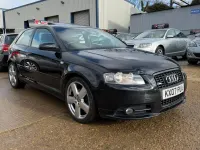 Begagnad Audi A3 Sport 2007 Svart Halvkombi