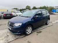 Used Dacia Sandero Ambiance 75 HP (55 kW) 2016 Blue Hatchback