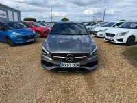 Used Mercedes CLA220 AMG line 177 HP (130 kW) 2017 Grey Sedan