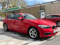 Used BMW 116 Efficient Dynamics 114 HP (83 kW) 2015 Red Hatchback