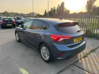 Used Ford Focus Titanium 125 HP (91 kW) 2020 Blue Hatchback