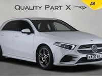 Used Mercedes A200 AMG line 163 HP (119 kW) 2020 White Hatchback