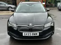 Used Skoda Superb SE Technology 150 HP (110 kW) 2023 Black Estate
