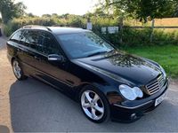 Used Mercedes C220 Avantgarde 2008 Black Estate