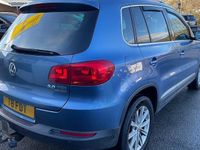 Used VW Tiguan SE 140 HP (102 kW) 2013 Blue SUV