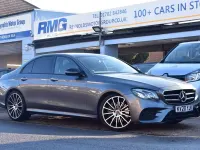 Usado Mercedes E350 AMG line 286 HP (210 kW) 2020 Cinzento Sedan