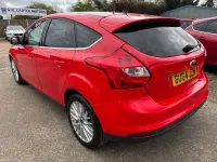 Used Ford Focus Zetec 2014 Red Hatchback