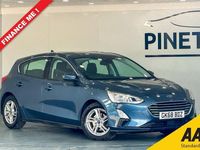 Used Ford Focus Zetec 125 HP (91 kW) 2018 Blue Hatchback
