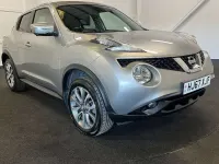 Used Nissan Juke Tekna 117 HP (86 kW) 2017 Silver SUV