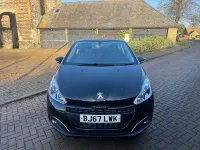 Used Peugeot 208 2017 Black Hatchback