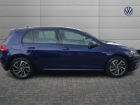 Used VW Golf VII Edition 130 HP (95 kW) 2019 Blue Hatchback