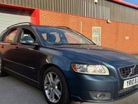 Used Volvo V50 SE 2010 Blue Estate