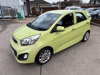 Used Kia Picanto 84 HP (61 kW) 2012 Green Hatchback