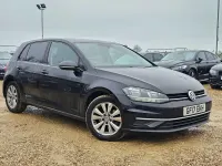 Used VW Golf VII SE 150 HP (110 kW) 2017 Black Hatchback