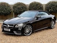 Used Mercedes E400 AMG Line Premium Plus 2019 Black Cabriolet