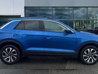 Used VW T-Roc Active 110 HP (80 kW) 2022 Ravenna blue metallic SUV