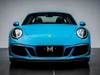 Used Porsche 911 2018 Blue Cabriolet