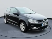Used VW Polo SE 60 HP (44 kW) 2014 Black Hatchback