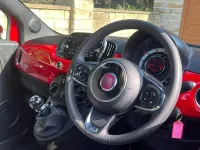 Used Fiat 500 Lounge 70 HP (51 kW) 2020 Red Hatchback