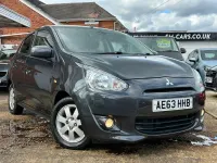 Usado Mitsubishi Mirage 79 HP (58 kW) 2013 Cinzento Citadino