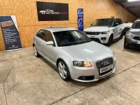 Used Audi A3 S-Line 2008 Silver Hatchback