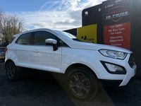 Used Ford Ecosport Zetec 125 HP (91 kW) 2018 White SUV