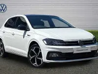 Used VW Polo R-line 95 HP (69 kW) 2021 White Hatchback