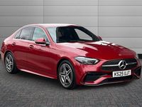 Used Mercedes C200 AMG line 204 HP (150 kW) 2025 Patagonia red Sedan