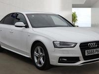 Used Audi A4 S-Line 163 HP (119 kW) 2015 White Sedan