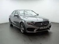 Used Mercedes C200 AMG line 136 HP (100 kW) 2019 Grey Sedan