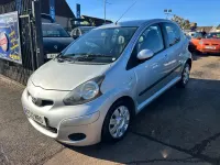 Used Toyota Aygo 68 HP (50 kW) 2012 Silver Hatchback