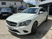 Used Mercedes CLA220 177 HP (130 kW) 2015 White Coupe