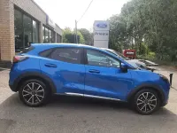 Used Ford Puma Titanium 125 HP (91 kW) 2020 Desert island blue SUV