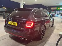 Used Skoda Octavia vRS 245 HP (180 kW) 2019 Black Estate