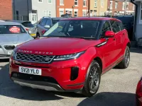 Used Land Rover Range Rover evoque 2021 Red SUV