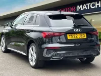 Used Audi A3 Sportback e-tron S-Line 2022 Black Hatchback