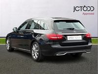 Used Mercedes C200 180 HP (132 kW) 2018 Black Estate